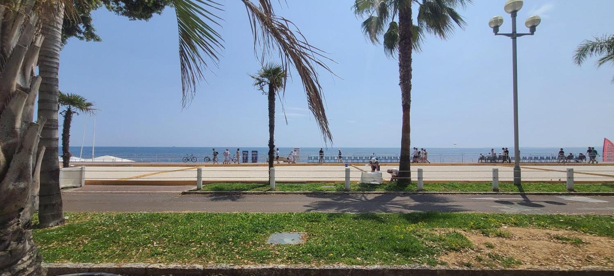 Studio Elegant 4 Couchages Front De Mer Clim Parking Privatif Wifi Niza Exterior foto